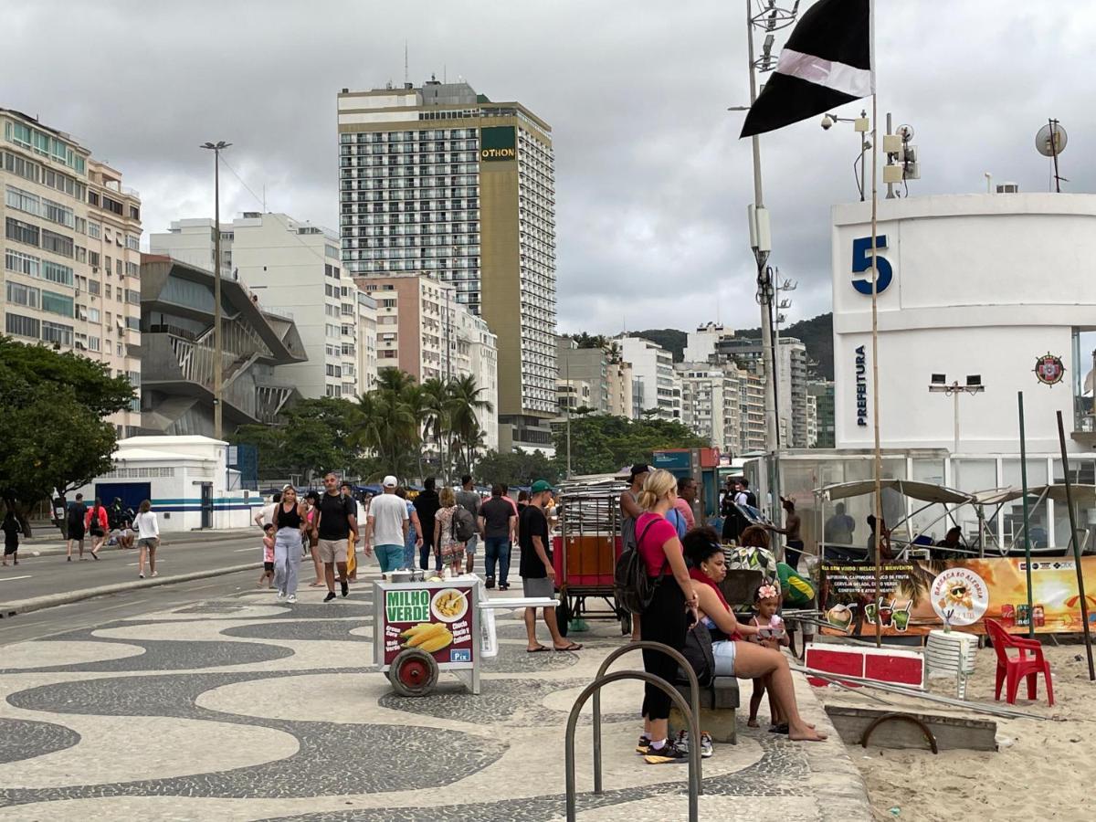 Apartamento Beira-Mar No Coracao De Copacabana! Río de Janeiro Exterior foto